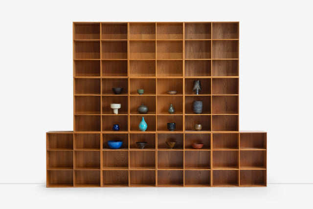 Mogens Koch Bookcases, Set of Ten