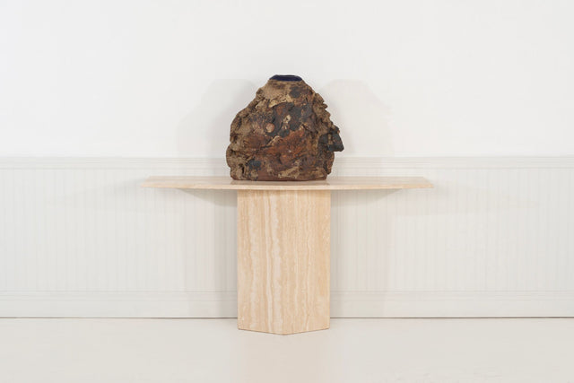 Robert Arneson Monumental Brutalist Stoneware Vessel, 1963