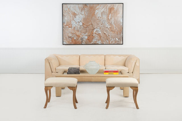 Vladimir Kagan for Preview Three-Seat Wave Sofa, c. 1985