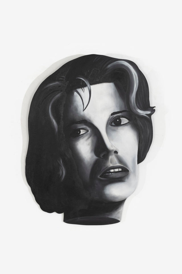 Ken Warneke Face Painting "Female looking Left"