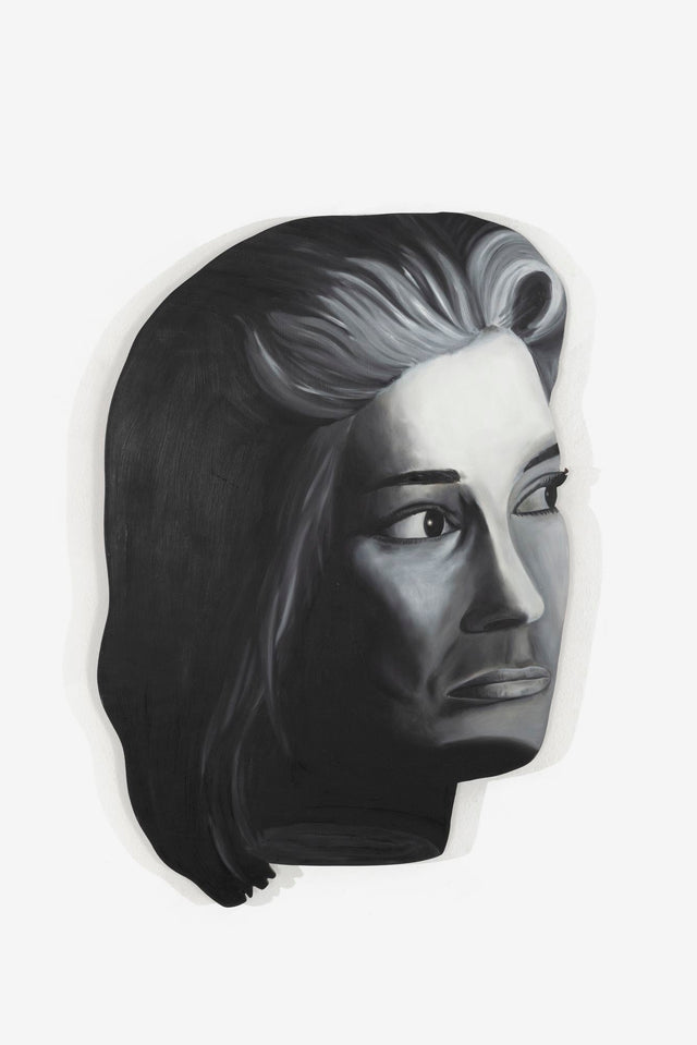 Ken Warneke Face Painting "Female Looking Right"