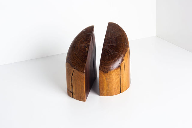 Don Shoemaker Hand-Carved Cocobolo Bookends