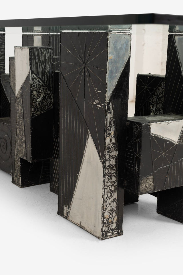 Paul Evans Studio for Directional Argente Unique Dining Table