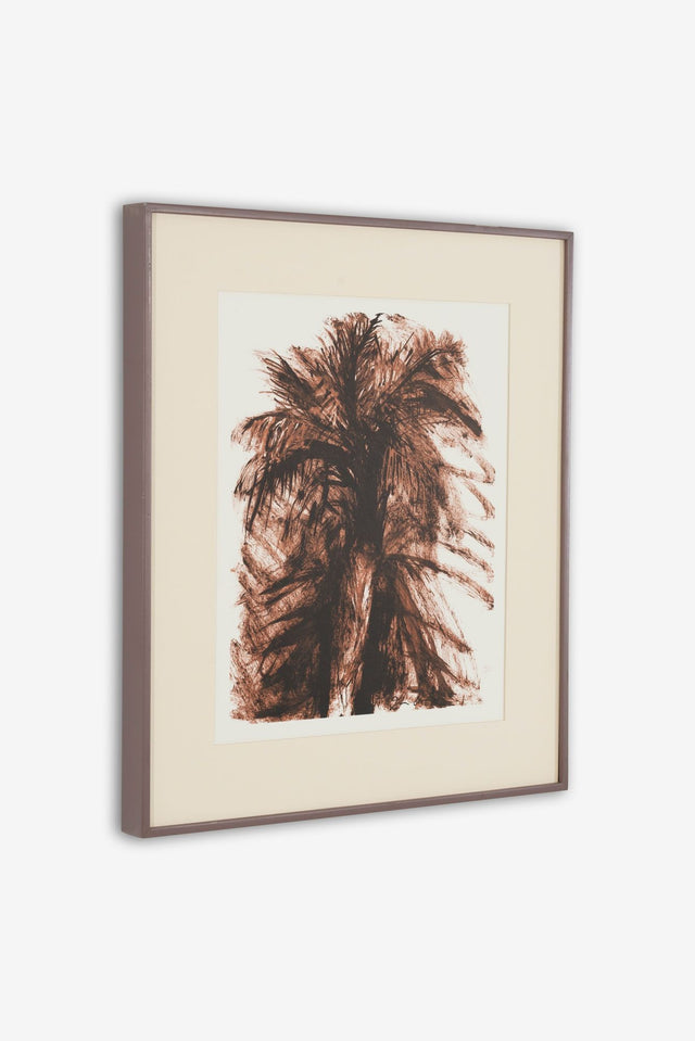 Jim Dine – Botanical, Offset Lithograph in Sepia, 1979