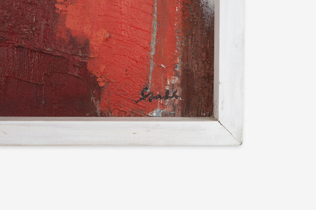 Georg August Stahl Abstract Painting Composition (1962-63)