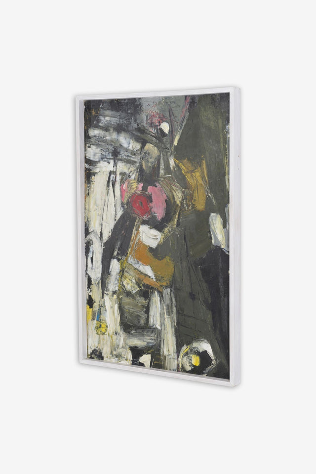 Georg August Stahl Abstract Painting: Composition (1962–63)