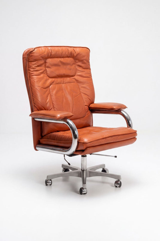 Guido Faleschini for i4 Mariani Executive Chair, Model 325, Italy, 1970