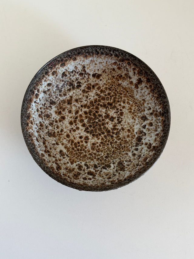 Gertrud and Otto Natzler Crater-Glazed Bowl, 1948