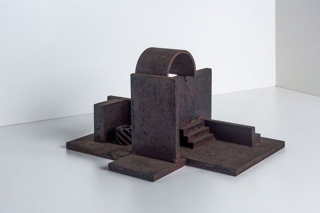 Tony Rosenthal " INGATHERING MAQUETTE" Welded Steel Architectural Sculpture