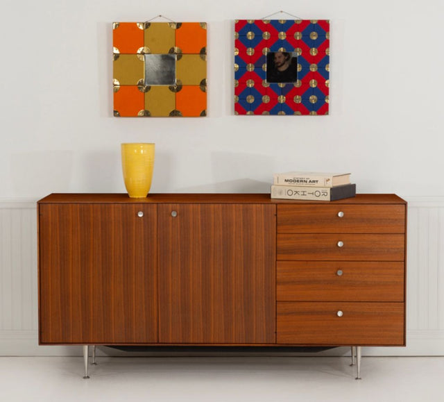 Alexander Girard Wall Mirror for Textiles & Objects, 1961