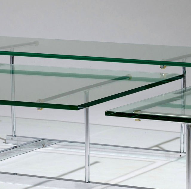 Gerald McCabe Rare Multi-Plane Coffee Table 1981