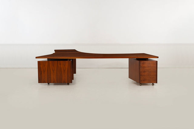 Vladimir Kagan Personal Custom Partner’s Desk, Kagan-Dreyfuss, New York 1950