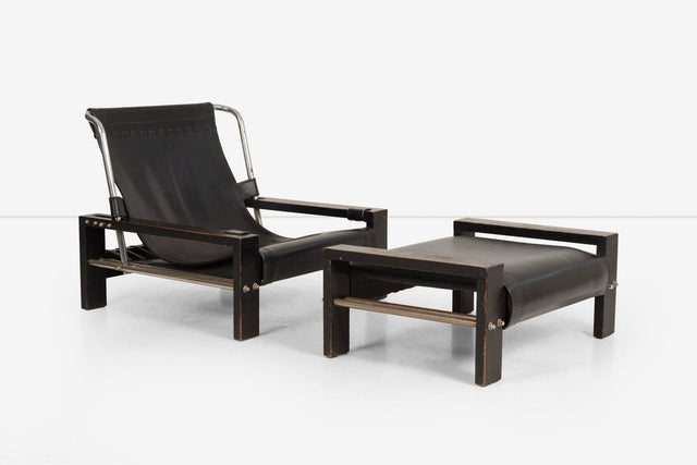 Lounge Chair and Ottoman by Atelier Sonja Wasseur