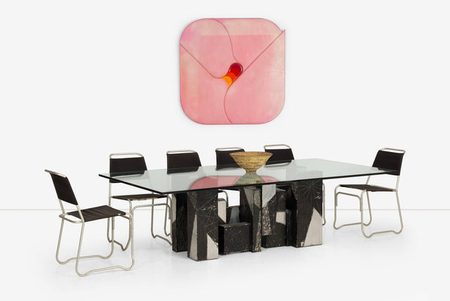 Paul Evans Studio for Directional Argente Unique Dining Table