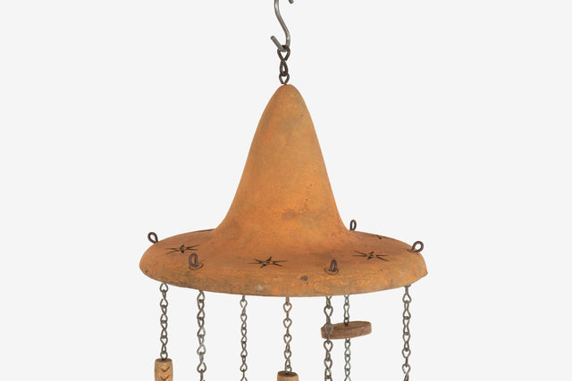 Vintage Paolo Soleri Ceramic Mobile Sounding Sculpture