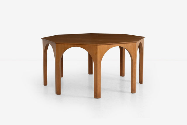 T.H. Robsjohn-Gibbings for Widdicomb Colosseum Dining Table 1956