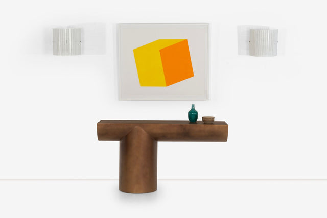 Copy - J. Wade Beam for Brueton "Tee" Console Table 1970's