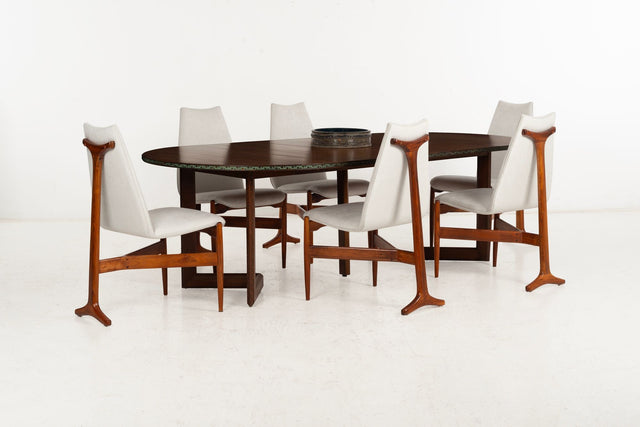 Seymour James Wiener for Kodawood Dining Chairs 1960 – Set of 4