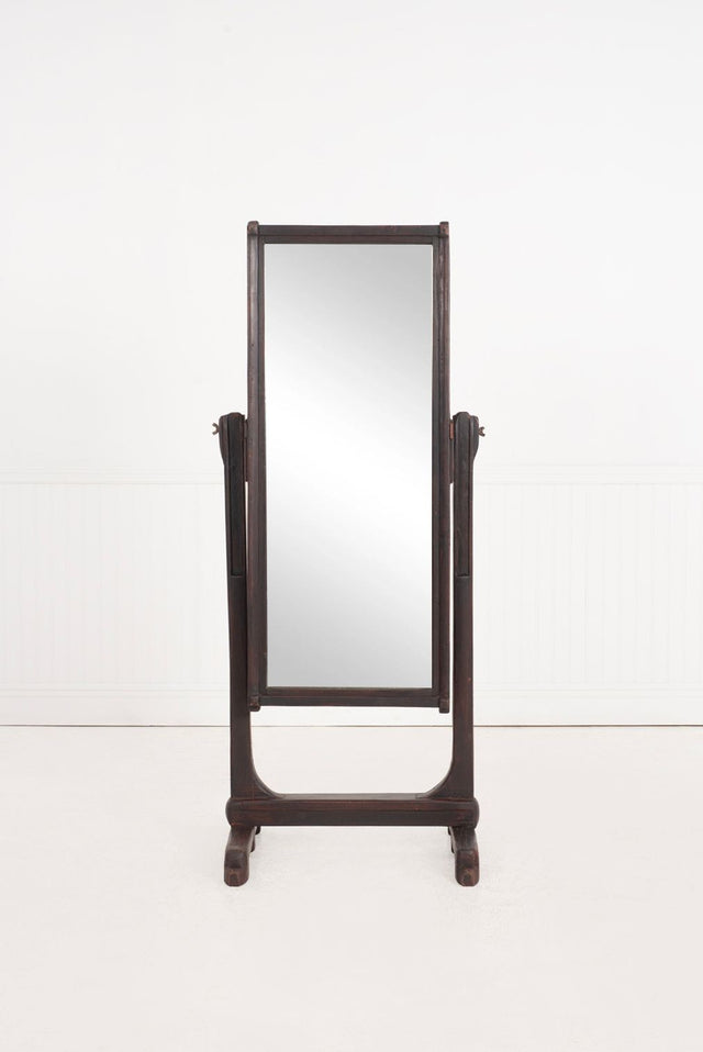 Smokey Tunis Carved Mirror 1969