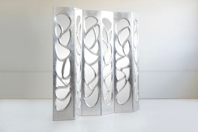 Phillip Lloyd Powell Studio Mirrored Screens, c. 1975