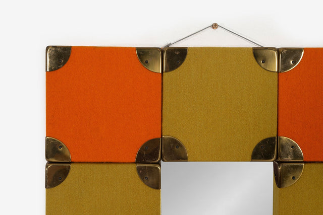 Alexander Girard Wall Mirror for Textiles & Objects, 1961