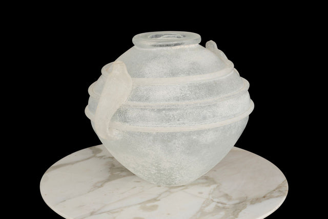 Karl Springer Scavo Murano Glass Vessel by Seguso, 1980s