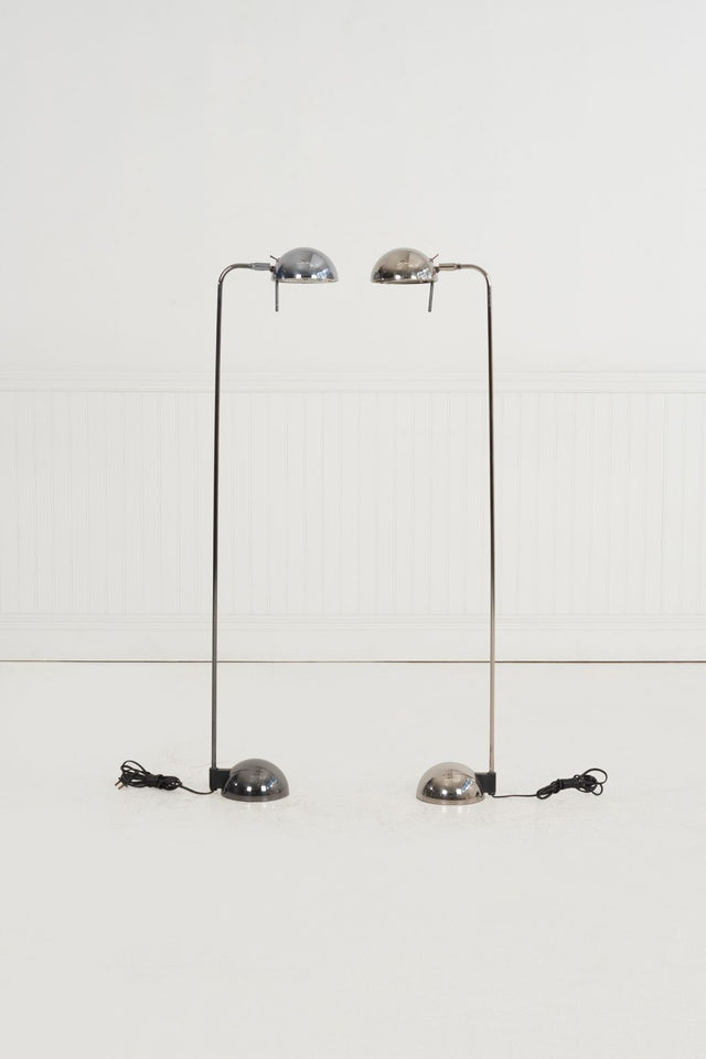 Pair of Floor Lamps by Robert Sonneman for George Kovacs, USA, 1987