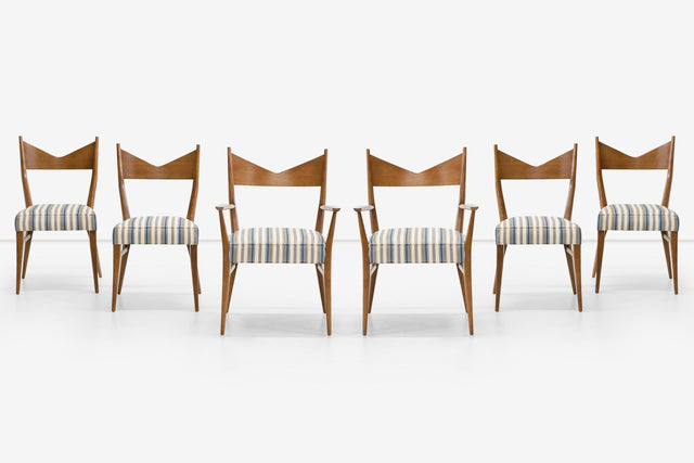 Paul McCobb Dining Chairs for Directional Set of Six