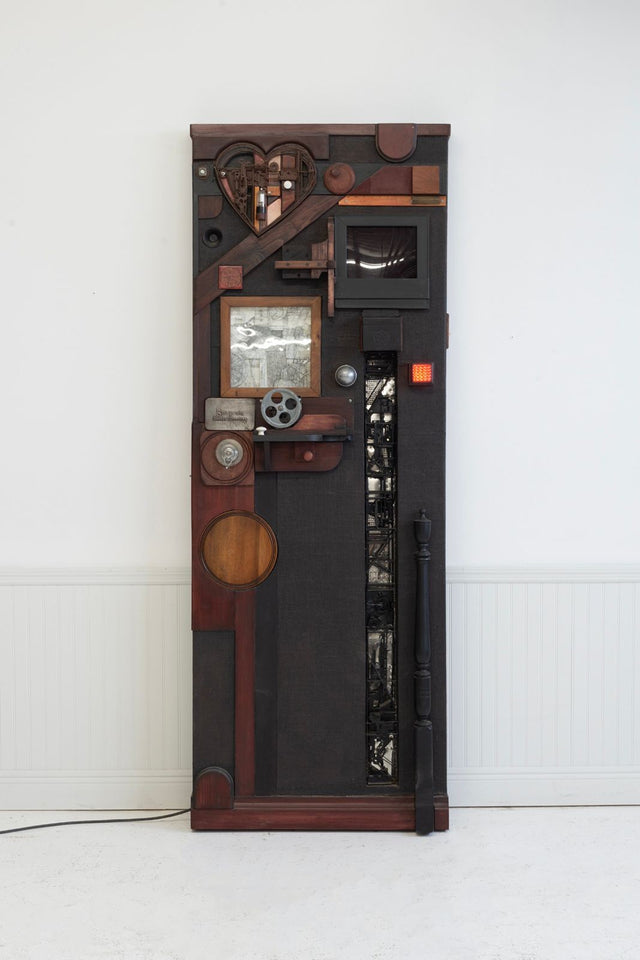 Max Neufeldt & Robert Roan Reliquary of the Heart Monumental Collage / Assemblage