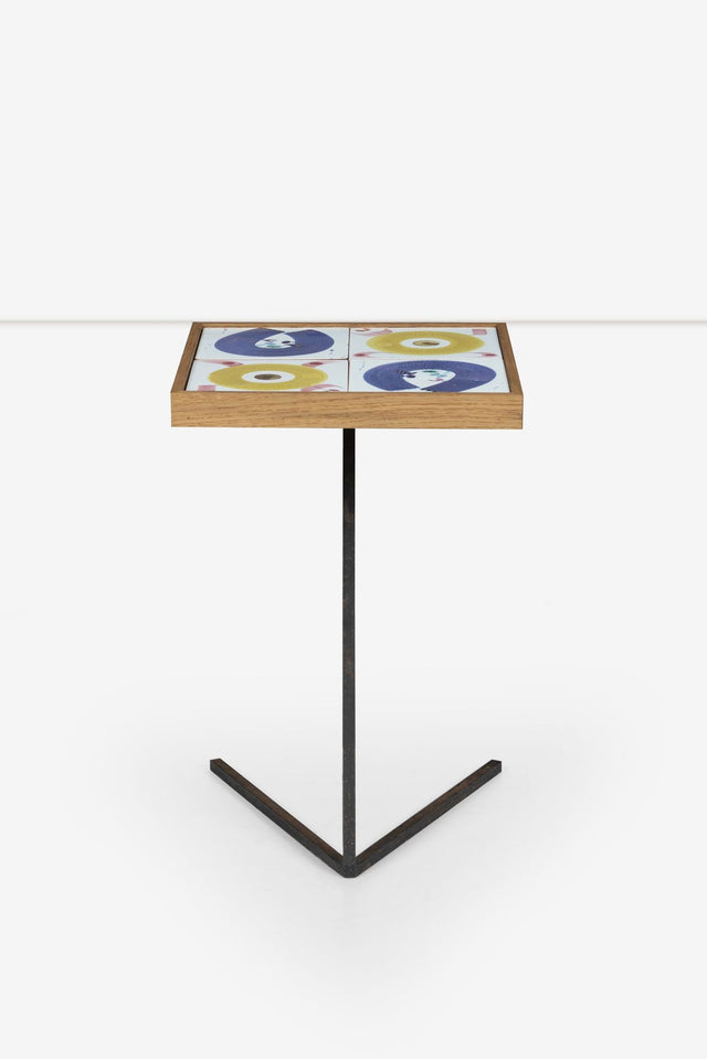 Stir Lindberg for Gustavsberg Custom Tile Top Side Table