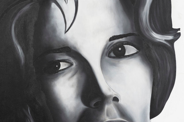 Ken Warneke Face Painting "Female looking Left"