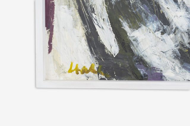 Georg August Stahl Abstract Painting: Composition (1962–63)