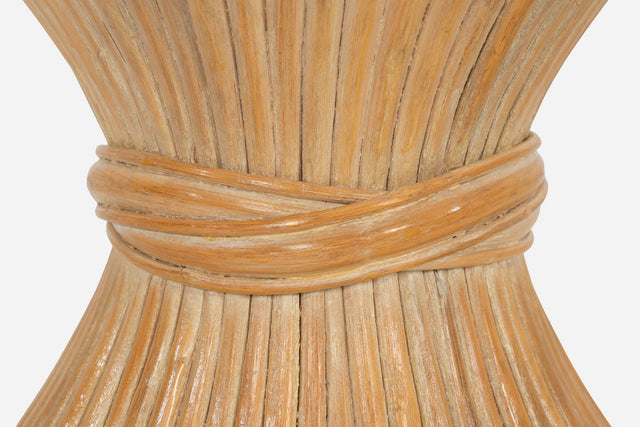 John McGuire “Sheaf of Wheat” End Table 1975c.