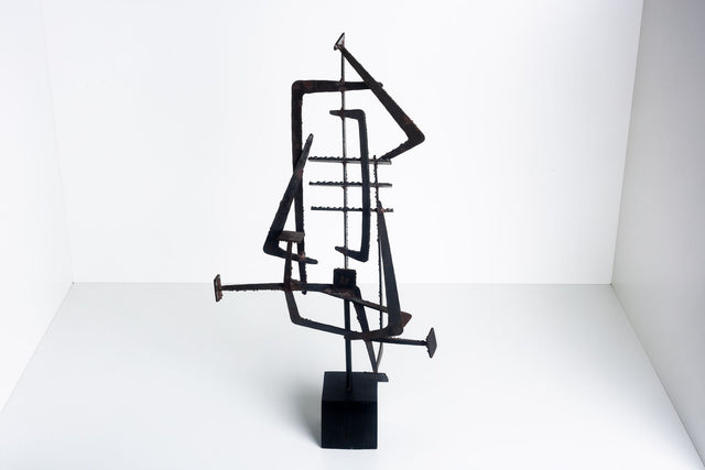 Studio Forged Metal Sculture