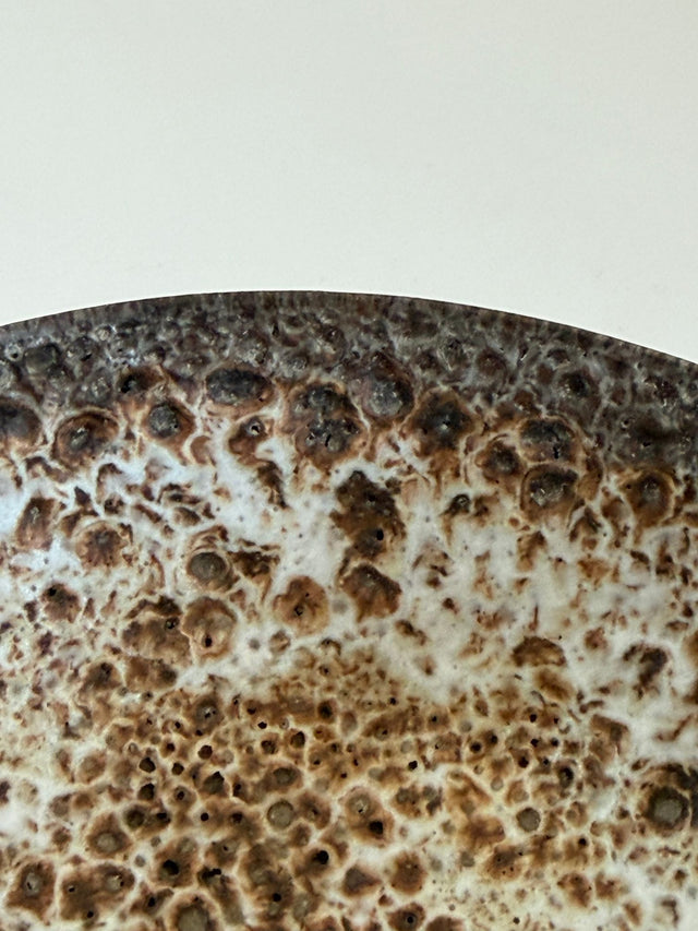 Gertrud and Otto Natzler Crater-Glazed Bowl, 1948