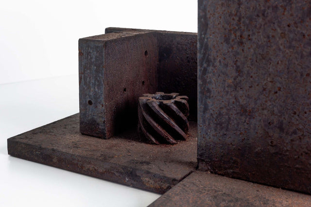 Tony Rosenthal " INGATHERING MAQUETTE" Welded Steel Architectural Sculpture