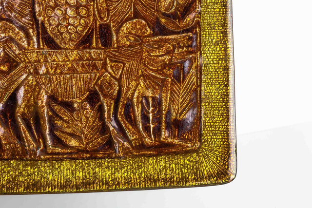 Decorative Tray by Del Campo, Italy 1970