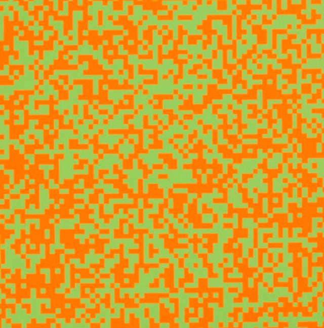 François Morellet 40,000 Carres