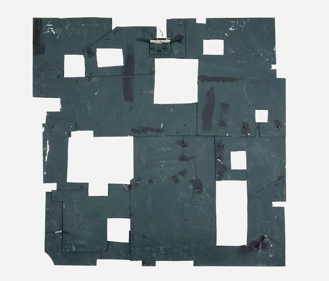 Tony Rosenthal Painted Aluminum Wall Sculpture, 2001