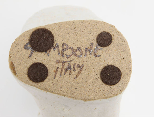 Bruno Gambone Gazed Stoneware Vase Italy, 1985