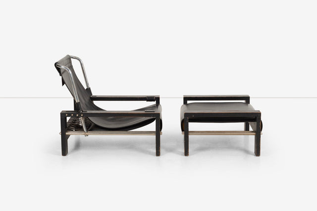 Lounge Chair and Ottoman by Atelier Sonja Wasseur