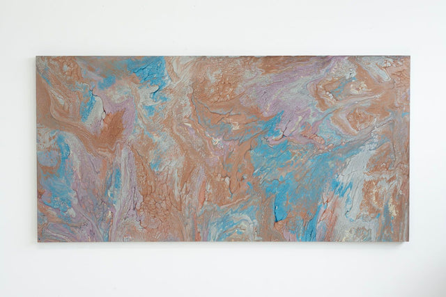 Richard Mann Monumental Psychedelic Painting 1975