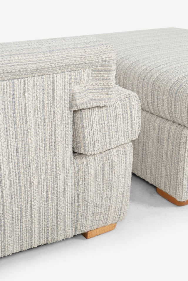 Paul Laszlo for Brown Saltman Lounge and Chair and Ottoman