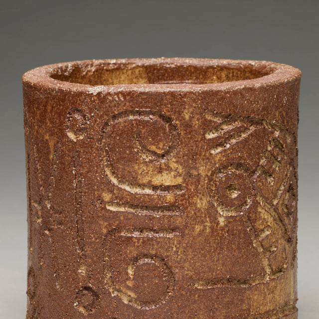 Win Ng Early Brush Pot, circa 1960