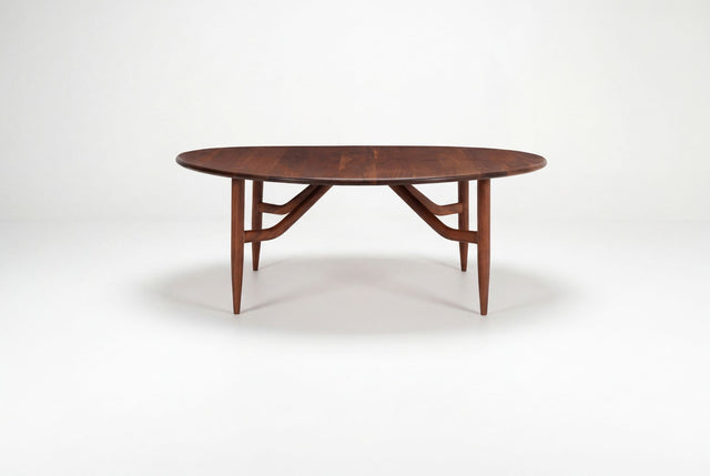 Sam Maloof Dining Table, Solid Walnut, 1959