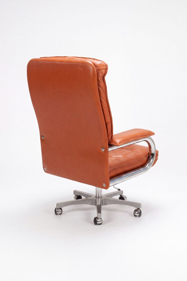 Guido Faleschini for i4 Mariani Executive Chair, Model 325, Italy, 1970