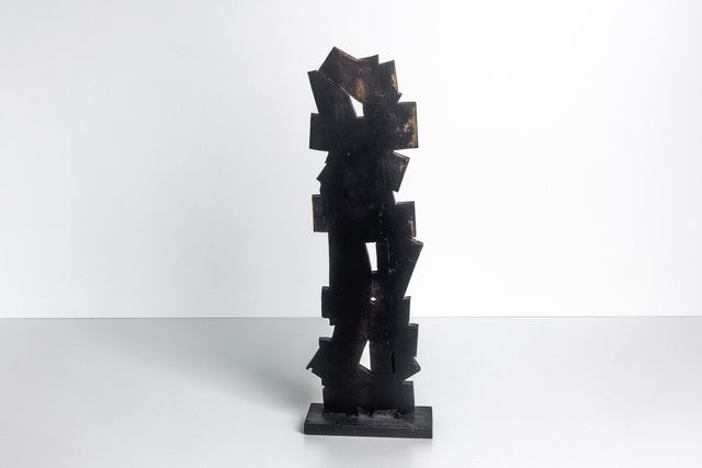 Tony Rosenthal Tabletop Burnished Bronze Sculpture