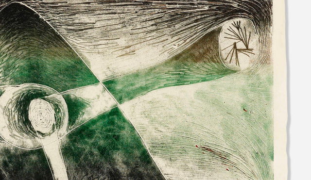 Early Important Harry Bertoia Monotype