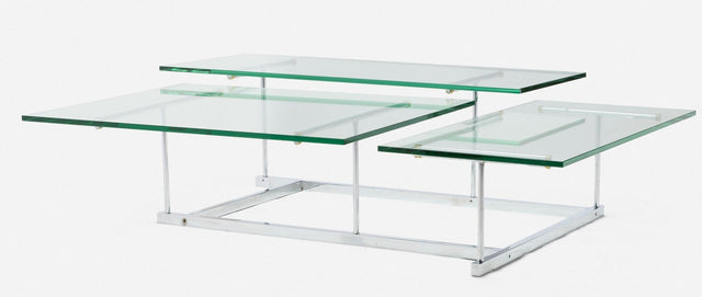 Gerald McCabe Rare Multi-Plane Coffee Table 1981