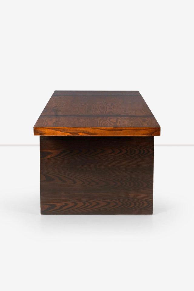 Roger Lee Sprunger for Dunbar Desk in Two-Toned Oakwood